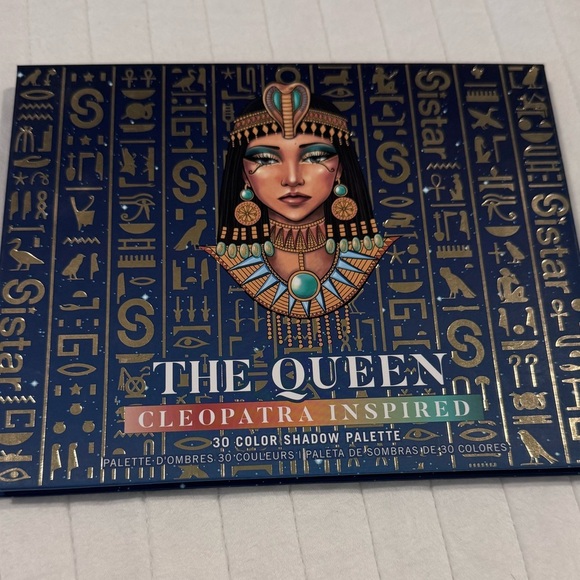 The Queen Cleopatra inspired eyeshadow palette 30 eyeshadows - Picture 1 of 3
